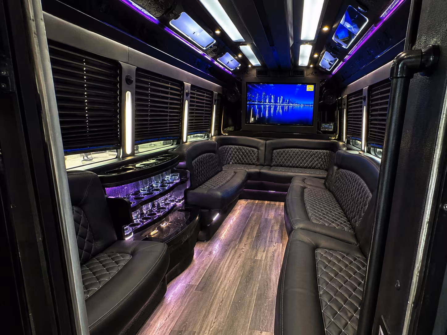 a party bus that turns prom night into the full experience