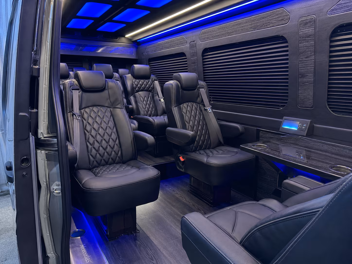sprinter van transportation for groups and events across laguna niguel