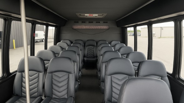 laguna niguel 20 passenger minibus inside