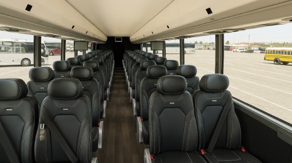 laguna niguel 28 passenger minibus inside