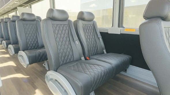 laguna niguel 35 passenger minibus inside
